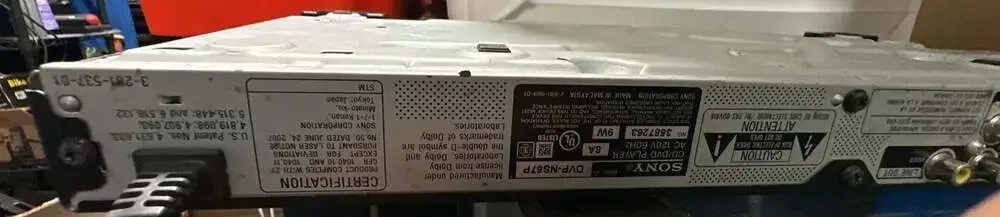 Sony dvd player